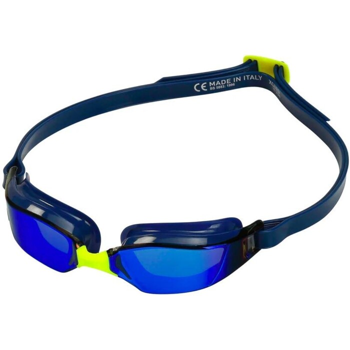 2024 Aquasphere Gafas De Natacin Xceed Racing EP3200404LMB - Azul Titanio Espejado / Navy Blue